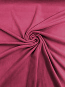 Solid Polar Fleece Fabric - Fuchsia - Anti-Pill Soft Polar Fleece 58" Sold by Yard