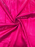 60" Crystal Liquid Satin Fabric - Water Shine Ultra Glossy Shimmer Reflective Bridal Satin Fabric By Yard