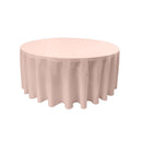 90" Solid Round Drape Tablecloth - 3 Part Stitched Round Full Table Cover Available in Different Sizes (84 Colors)