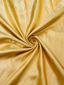 60" Crystal Liquid Satin Fabric - Water Shine Ultra Glossy Shimmer Reflective Bridal Satin Fabric By Yard
