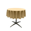 45" Solid Round Tablecloth - Round Table Cover for Event Decor, Party Tables, Available in Different Sizes