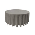 84" Solid Round Drape Tablecloth - 3 Part Stitched Round Full Table Cover Available in Different Sizes (84 Colors)