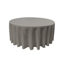72" Solid Round Drape Tablecloth - 3 Part Stitched Round Full Table Cover Available in Different Sizes (84 Colors)