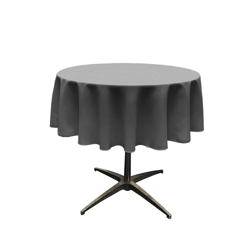 36" Solid Round Tablecloth - Round Table Cover for Event Decor, Party Tables, Available in Different Sizes