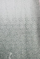 Rhinestone Glitter Mesh Fabric - Hunter Green - Shiny Glitter Mesh Rhinestone Detail Fabric by Yard