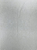 Damask Fancy Design - Ivory - Embroidered Mesh Damask Design Lace Fabric Sold by Yard