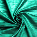 Crushed Taffeta Fabric - Jade - 54" Wide Crushed Taffeta Creased Fabric Sold by Yard