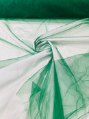 Illusion Mesh Fabric - Kelly Green - 60" Illusion Mesh Sheer Fabric Sold By The Yard