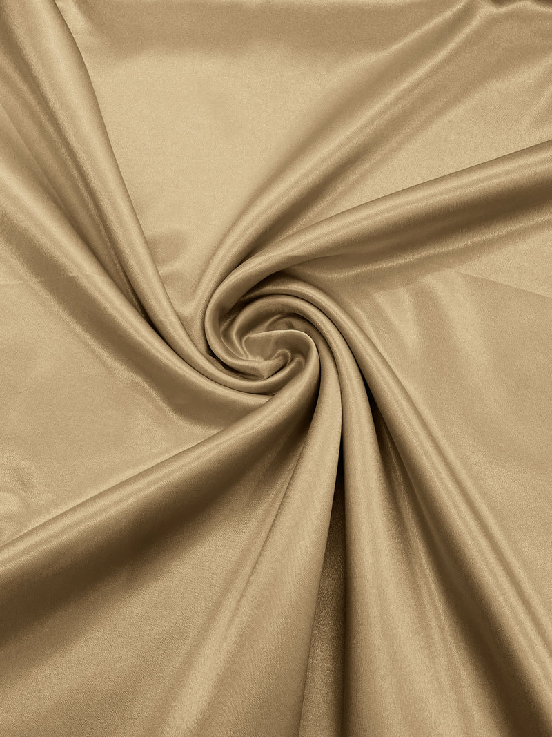 60" Crepe Back Satin Fabric - Japan Quality Satin Fabric for Bridal, Prom, Draping Sold by Yard