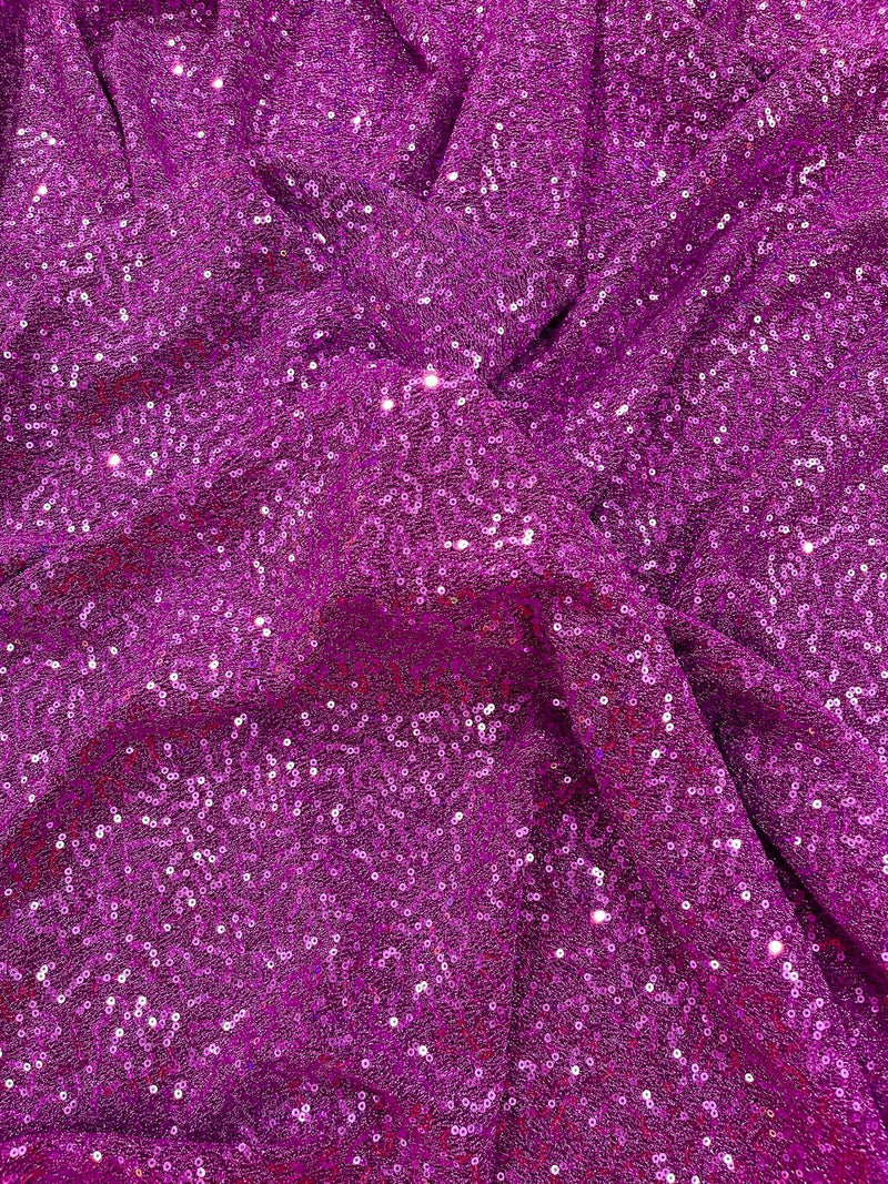 Lurex Stretch Fabric - Lavender - Shiny Metallic 4 Way Stretch Sequins Lurex Spandex Fabric by Yard