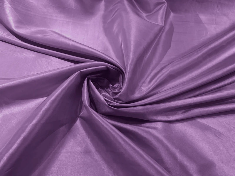 Solid Taffeta Fabric - Lavender - 58" Taffeta Fabric for Crafts, Dresses, Costumes Sold by Yard