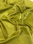 60" Crystal Liquid Satin Fabric - Water Shine Ultra Glossy Shimmer Reflective Bridal Satin Fabric By Yard