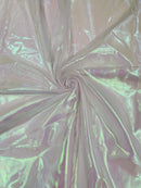 Pearl Iridescent Sheer Organza - Light Pink - 58" Organza Fabric for Fashion, Crafts, Decor By Yard