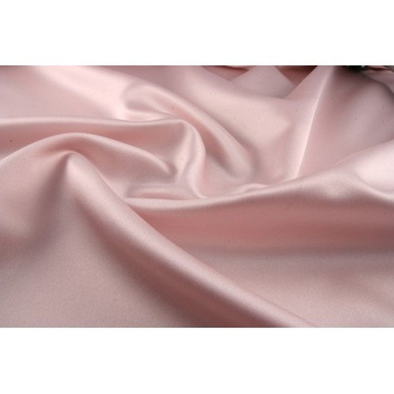 Matte L'Amour Satin - Light Pink - (Peau de Soie) Duchess Fabric For Bridal, Bridesmaid Dress By Yard