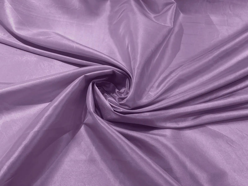 Solid Taffeta Fabric - Lilac - 58" Taffeta Fabric for Crafts, Dresses, Costumes Sold by Yard