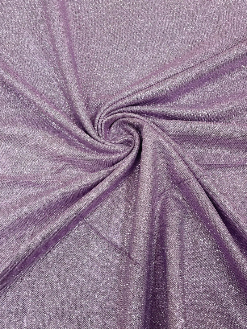 Shimmer Glitter Fabric - Lilac