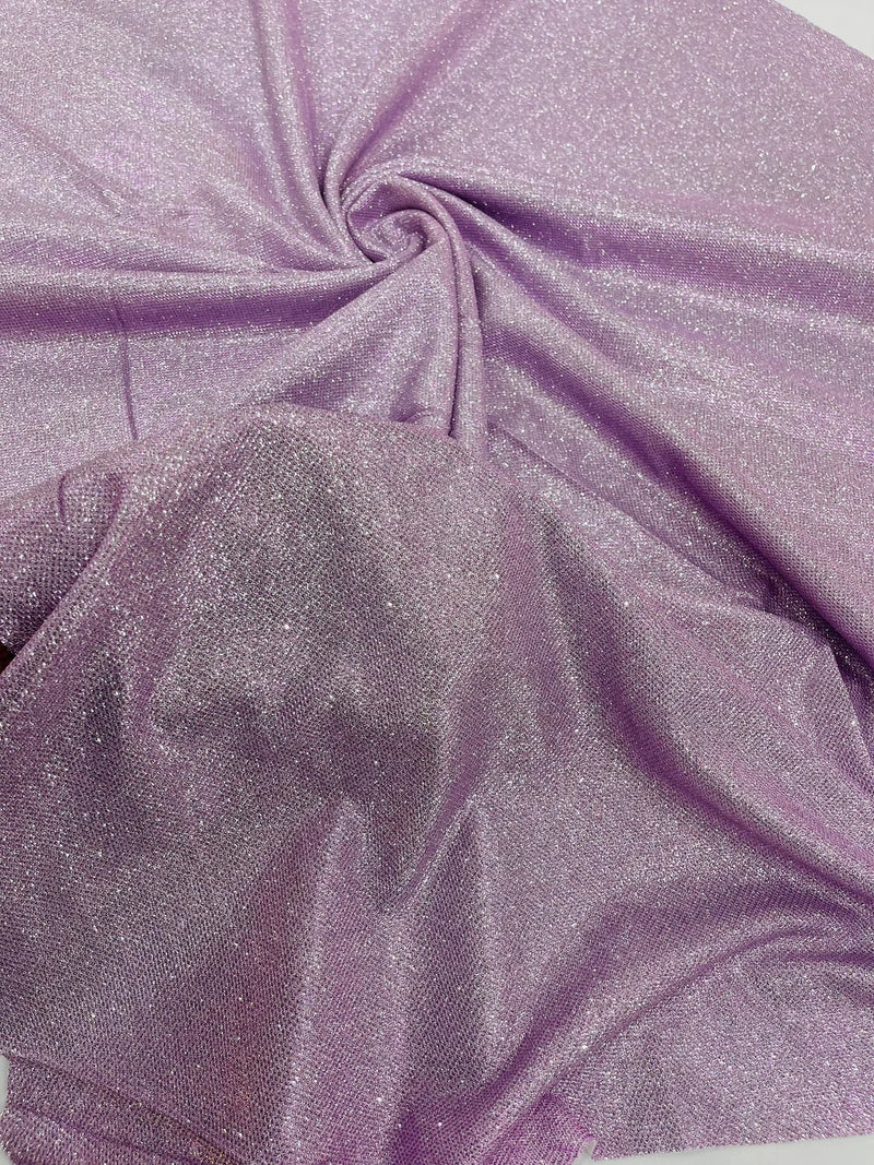 Shimmer Glitter Fabric - Lilac