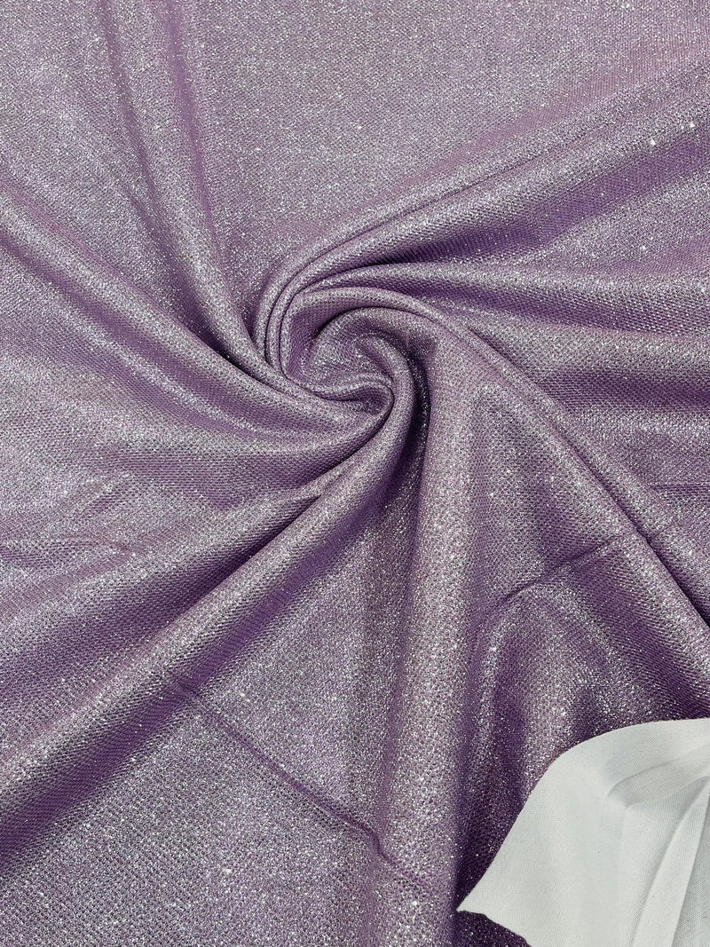 Shimmer Glitter Fabric - Lilac