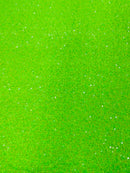 58/60" Velvet Sequins Stretch Fabric - Lime Green Hologram - Velvet Sequins 2 Way Stretch Sold By Yard