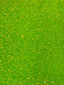 58/60" Velvet Sequins Stretch Fabric - Lime Green - Velvet Sequins 2 Way Stretch Sold By Yard
