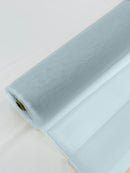 Illusion Mesh Fabric - Light Blue - 60" Illusion Mesh Sheer Fabric Sold By The Yard