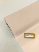108" Bridal Tulle Illusion - Light Peach - Polyester Premium Tulle Fabric Sold By Roll of 50 Yards
