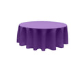 108" Solid Round Tablecloth - Different Sizes Round Full Table Cover Available in Different Colors