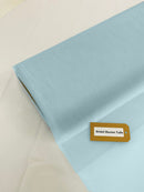 108" Bridal Tulle Illusion - Light Blue - Polyester Premium Tulle Fabric Sold By Roll of 50 Yards