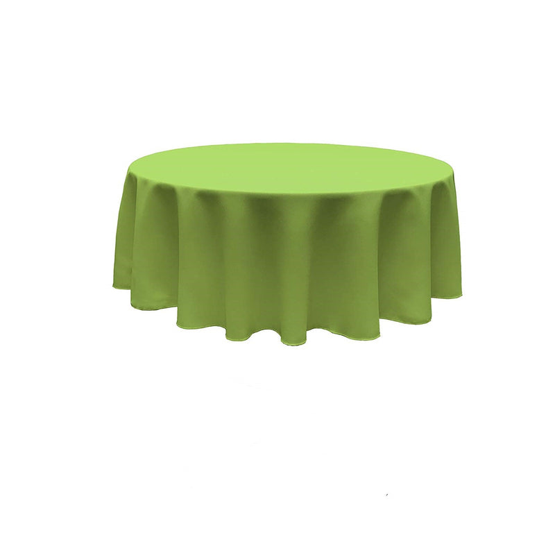 90" Solid Round Tablecloth - Different Sizes Round Full Table Cover Available in Different Colors