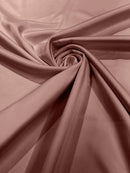 Matte L'Amour Stretch Satin - Mauve - Stretch Satin Fabric For Bridal, Prom Dress Sold By Yard