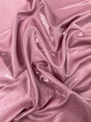 60" Crystal Liquid Satin Fabric - Water Shine Ultra Glossy Shimmer Reflective Bridal Satin Fabric By Yard