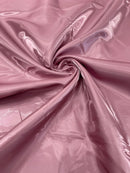 60" Crystal Liquid Satin Fabric - Water Shine Ultra Glossy Shimmer Reflective Bridal Satin Fabric By Yard