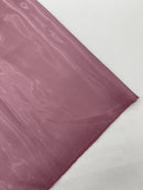 60" Crystal Liquid Satin Fabric - Water Shine Ultra Glossy Shimmer Reflective Bridal Satin Fabric By Yard