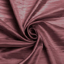 Crushed Taffeta Fabric - Mauve - 54" Wide Crushed Taffeta Creased Fabric Sold by Yard