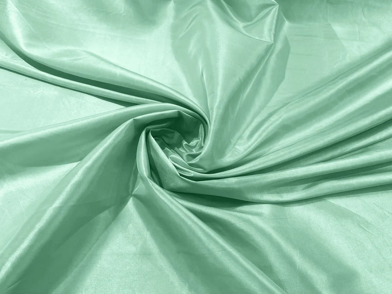 Solid Taffeta Fabric - Mint Green - 58" Taffeta Fabric for Crafts, Dresses, Costumes Sold by Yard