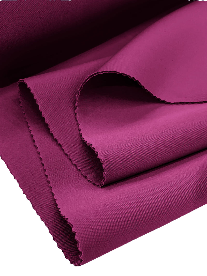 Neoprene Scuba Fabric - Magenta - 2mm Super Techno Scuba Spandex Fabric Sold by Yard