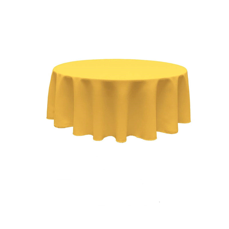 120" Solid Round Tablecloth - Different Sizes Round Full Table Cover Available in Different Colors