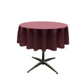 45" Solid Round Tablecloth - Round Table Cover for Event Decor, Party Tables, Available in Different Sizes