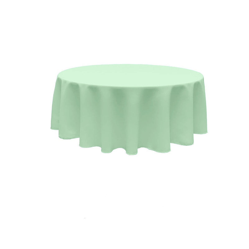 72" Solid Round Tablecloth - Different Sizes Round Full Table Cover Available in Different Colors