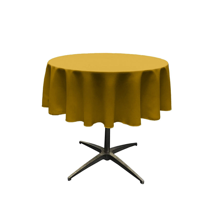 45" Solid Round Tablecloth - Round Table Cover for Event Decor, Party Tables, Available in Different Sizes