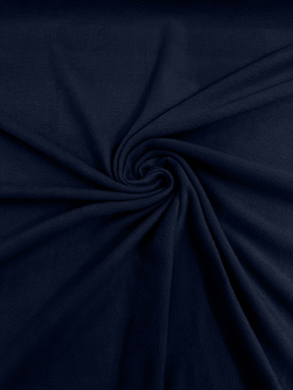 Black Solid Anti Pill Polar Fleece Fabric