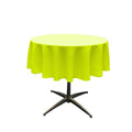 42" Solid Round Tablecloth - Round Table Cover for Event Decor, Party Tables, Available in Different Sizes