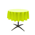 36" Solid Round Tablecloth - Round Table Cover for Event Decor, Party Tables, Available in Different Sizes