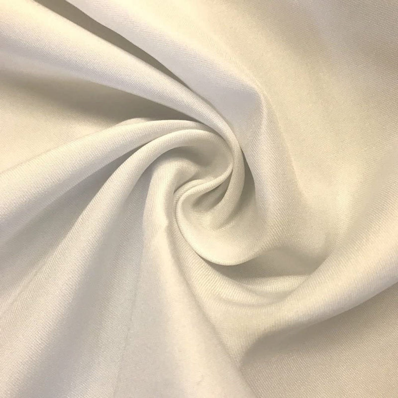 Matte L'Amour Satin - Off-White - (Peau de Soie) Duchess Fabric For Bridal, Bridesmaid Dress By Yard