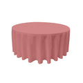 90" Solid Round Drape Tablecloth - 3 Part Stitched Round Full Table Cover Available in Different Sizes (84 Colors)