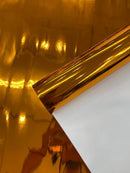 Chrome Mirror Reflective Vinyl Fabric By The Yard, Crafting Fabric Upholstery Vinyl Fabric Chrome Mirror Reflective Vinyl