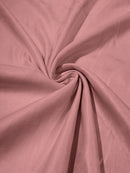 58" Faux Micro Suede Fabric - Pink - Polyester Micro Suede Fabric for Upholstery / Crafts / Costume By Yard
