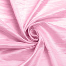 Crushed Taffeta Fabric - Pink - 54" Wide Crushed Taffeta Creased Fabric Sold by Yard