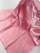 60" Crystal Liquid Satin Fabric - Water Shine Ultra Glossy Shimmer Reflective Bridal Satin Fabric By Yard