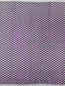 Diamond Net Sequins Fabric - Purple - Geometric Diamond Net Design on Mesh Lace Fabric By Yard